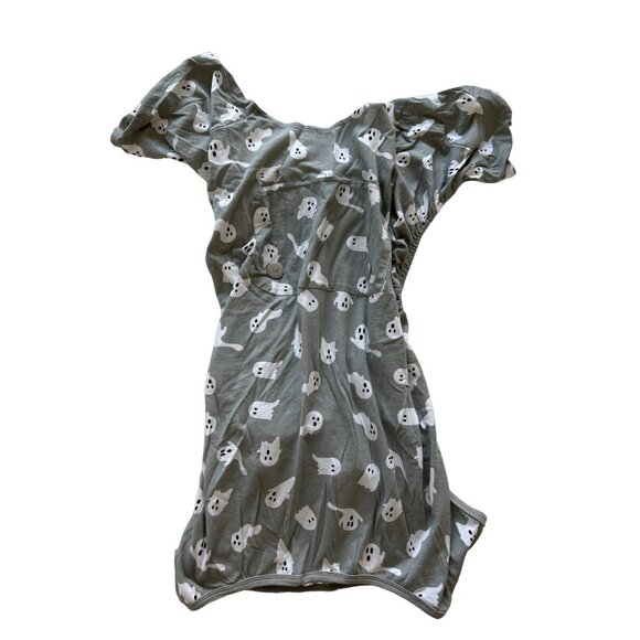 Spooky Ghost Print Comfy Dog Pajamas - Picture 2 of 7